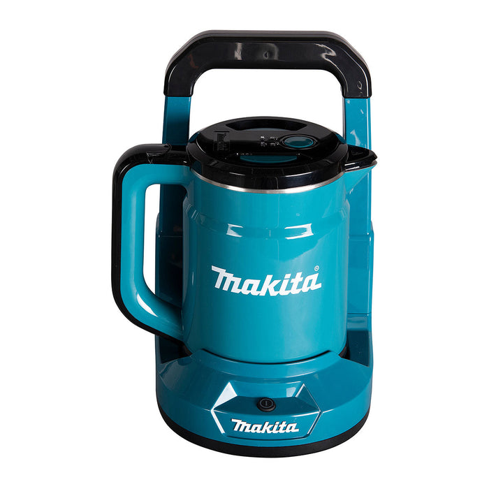 Ấm đun nước Makita DKT360 dùng pin 18V x2 LXT, dung tích 800mL