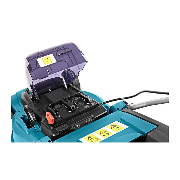 Máy cắt cỏ đẩy Makita DLM380 dùng Pin 18V x2 LXT, đường kính lưỡi 380mm