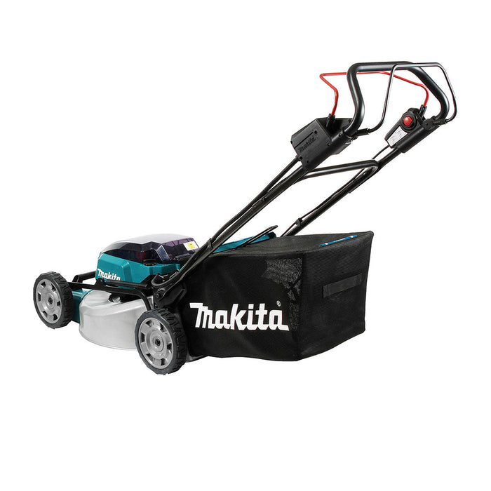 Máy cắt cỏ đẩy tự hành Makita DLM532 dùng Pin 18V x2 LXT, đường kính lưỡi 534mm