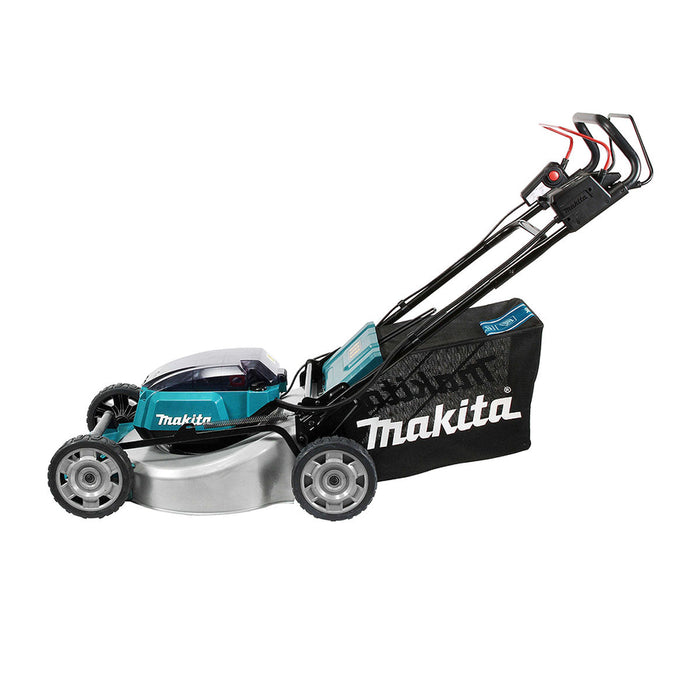 Máy cắt cỏ đẩy tự hành Makita DLM532 dùng Pin 18V x2 LXT, đường kính lưỡi 534mm