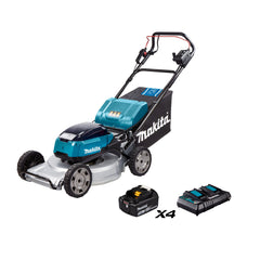 DLM533PT4: Thân máy + 4 pin 5.0Ah (BL1850B) + Sạc nhanh 2 cổng (DC18RD)