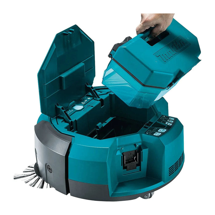 Robot hút bụi Makita DRC200 dùng Pin 18V LXT, dung tích 2.5L