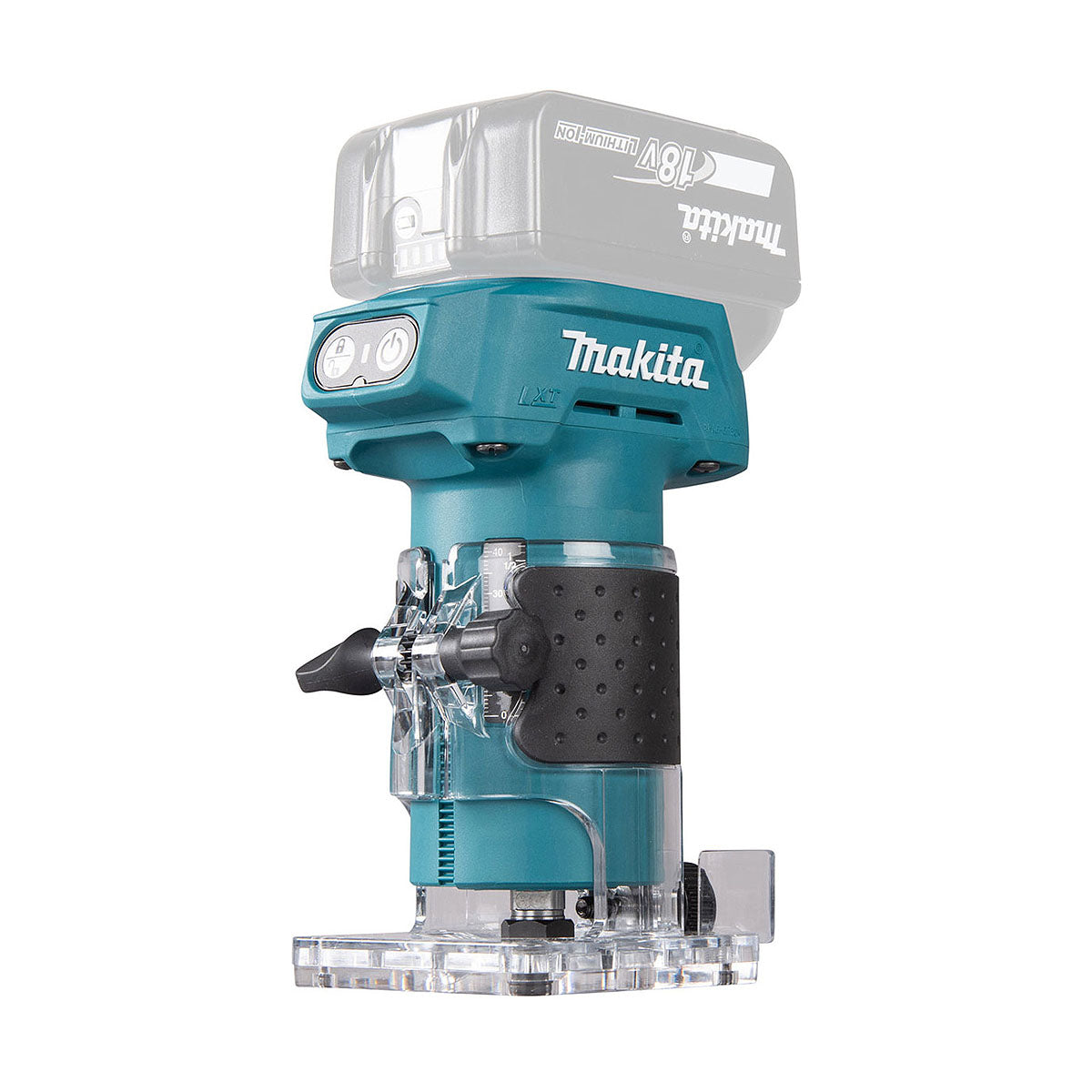 Máy đánh cạnh Makita DRT52 dùng Pin 18V LXT, chấu bóp 6.35mm ( 1/4 inch )