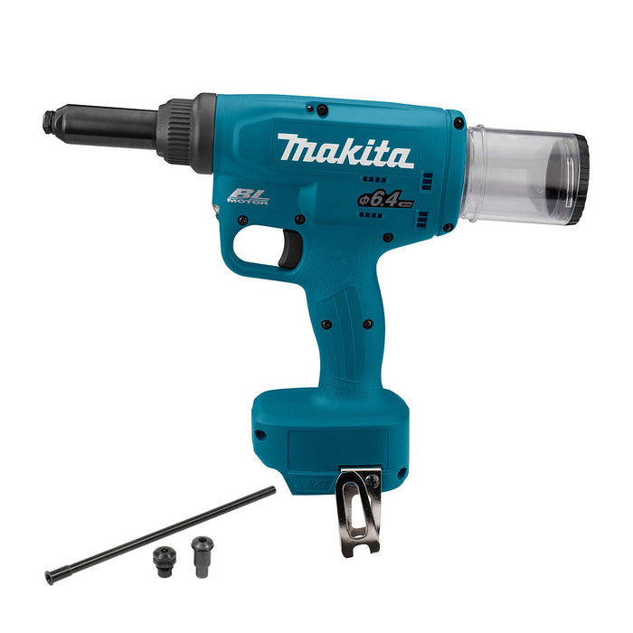 Máy tán đinh ri vê Makita DRV250 dùng Pin 18V LXT, lực kéo 20kN