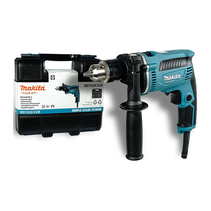 Bộ dụng cụ máy khoan búa M8103B công suất 430W và 26 phụ kiện Makita M8103KX2B