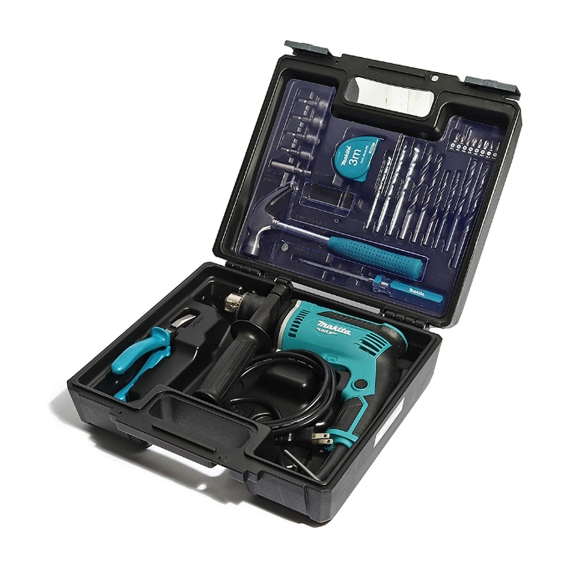 Bộ dụng cụ máy khoan búa M8103B công suất 430W và 26 phụ kiện Makita M8103KX2B