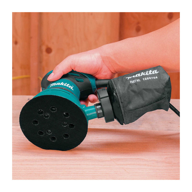 Máy chà nhám quỹ đạo tròn Makita M9202B (MT922), công suất 240W kích thước đế 123mm