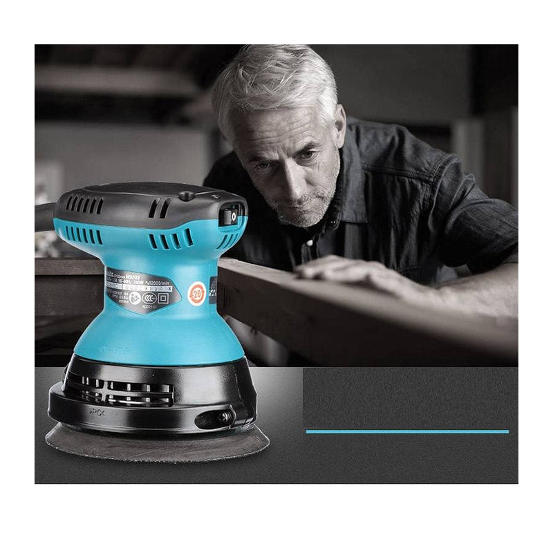 Máy chà nhám quỹ đạo tròn Makita M9202B (MT922), công suất 240W kích thước đế 123mm