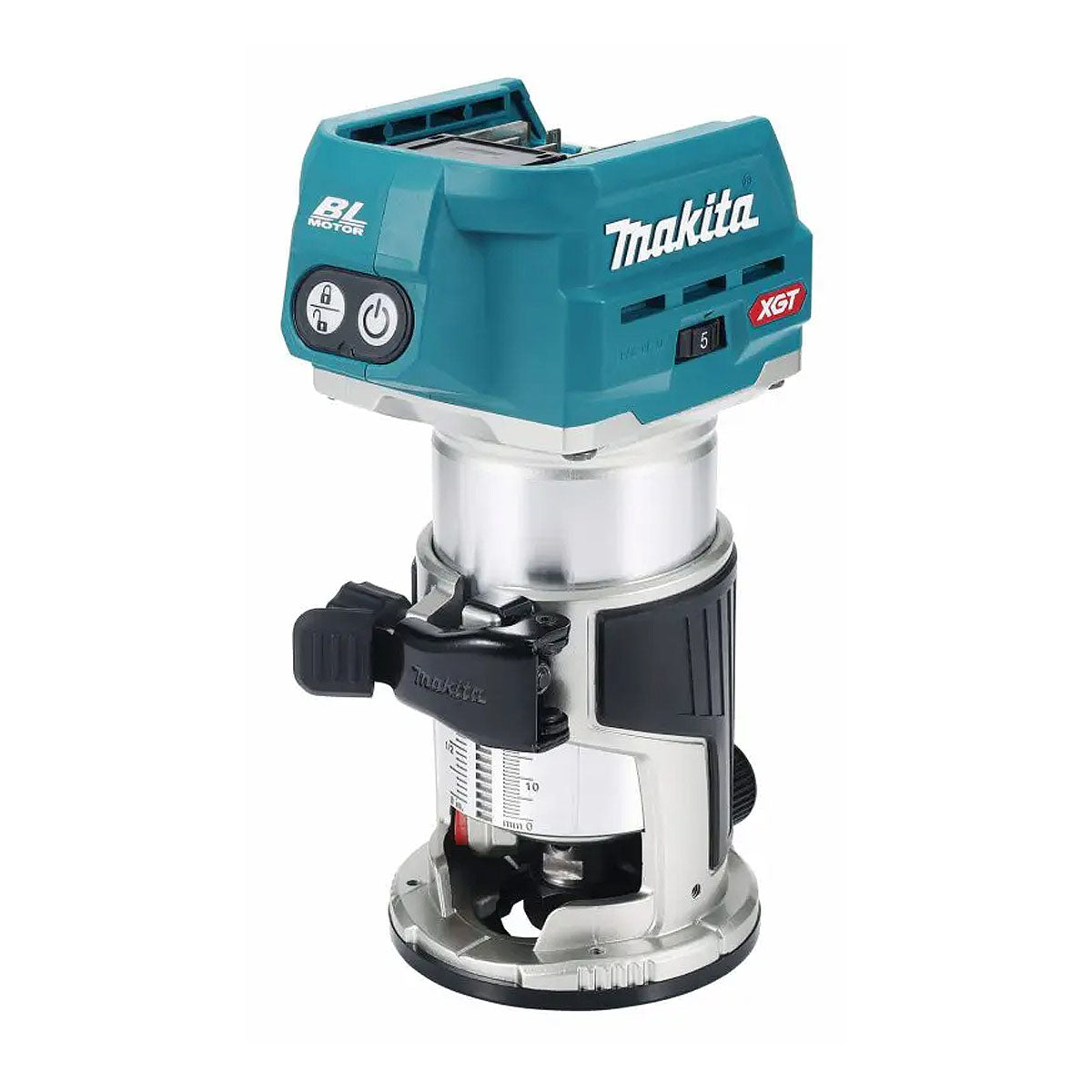 Máy đánh cạnh Makita RT001G dùng Pin 40Vmax XGT, chấu bóp 6.35mm ( 1/4 inch ) và 9.5mm ( 3/8 inch ), có kết nối không dây AWS