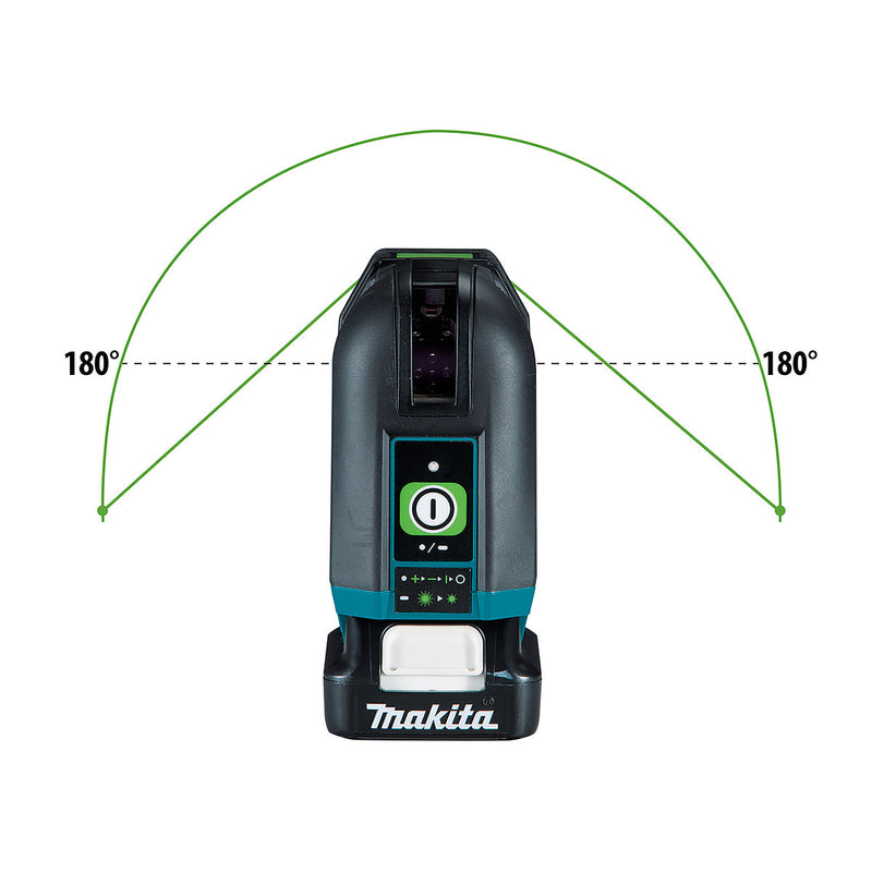 Máy cần mực Laser 2 tia Makita SK106 dùng Pin 12Vmax CXT, phạm vi đo 25m