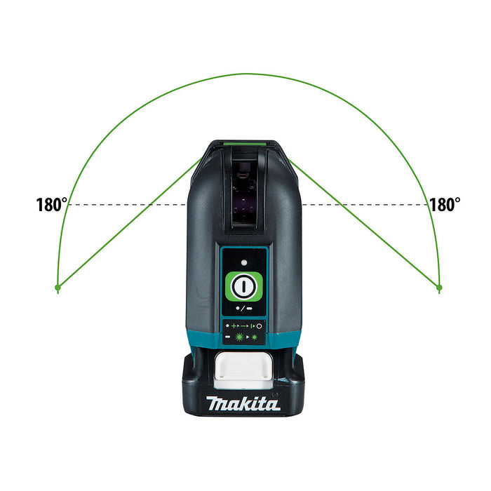 Máy cần mực Laser 2 tia Makita SK106 dùng Pin 12Vmax CXT, phạm vi đo 25m