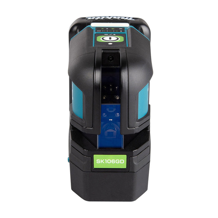 Máy cần mực Laser 2 tia Makita SK106 dùng Pin 12Vmax CXT, phạm vi đo 25m