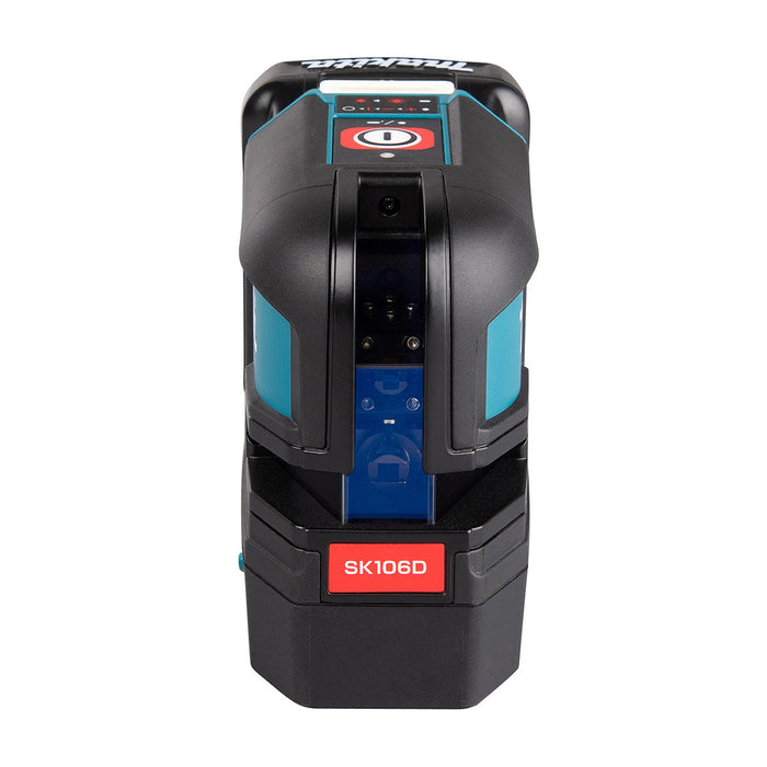 Máy cần mực Laser 2 tia Makita SK106 dùng Pin 12Vmax CXT, phạm vi đo 25m