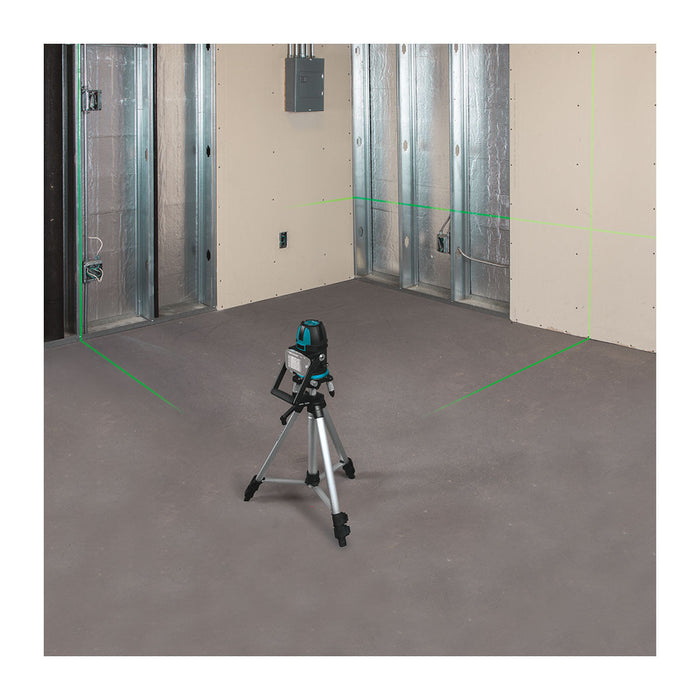 Máy cân mực Laser 3 tia xanh Makita SK312GD dùng Pin 12Vmax CXT