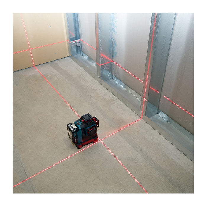 Máy cân mực Laser 4 tia đỏ Makita SK700D dùng Pin 12Vmax CXT