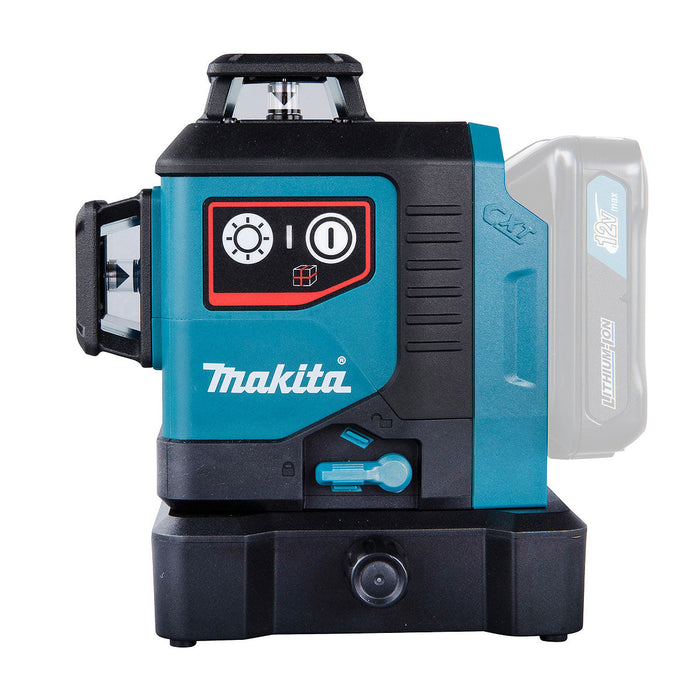 Máy cân mực Laser 4 tia đỏ dùng Pin 12Vmax CXT Makita SK700D