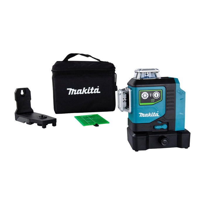 Máy cân mực Laser 4 tia xanh dùng Pin 12Vmax Makita SK700GD