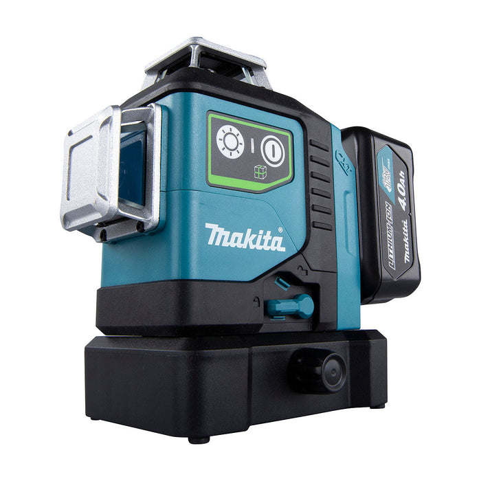 Máy cân mực Laser 4 tia xanh dùng Pin 12Vmax Makita SK700GD