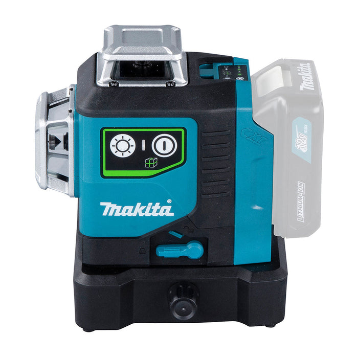 Máy cân mực Laser 4 tia xanh dùng Pin 12Vmax Makita SK700GD