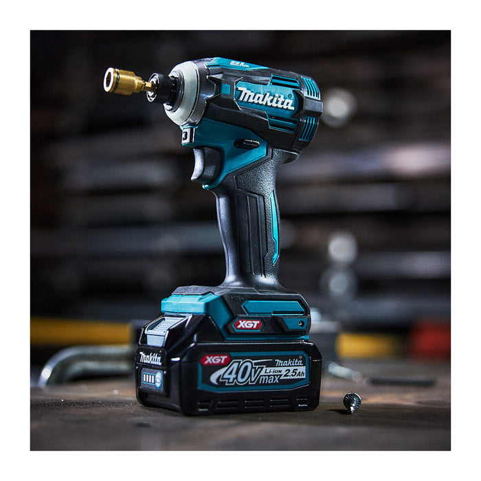 Máy vặn vít dùng Pin 40Vmax XGT Makita TD001G đuôi lục giác 6.35mm (1/4 inch)