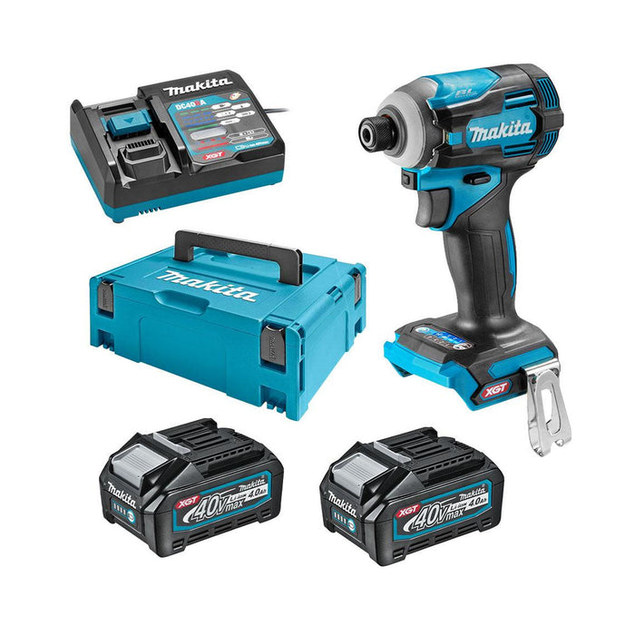 Máy vặn vít dùng Pin 40Vmax XGT Makita TD001G đuôi lục giác 6.35mm (1/4 inch)