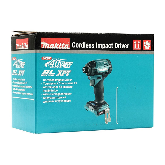 Máy vặn vít dùng Pin 40Vmax XGT Makita TD002G đuôi lục giác 6.35mm (1/4 inch), lắp mũi vít 1 chạm