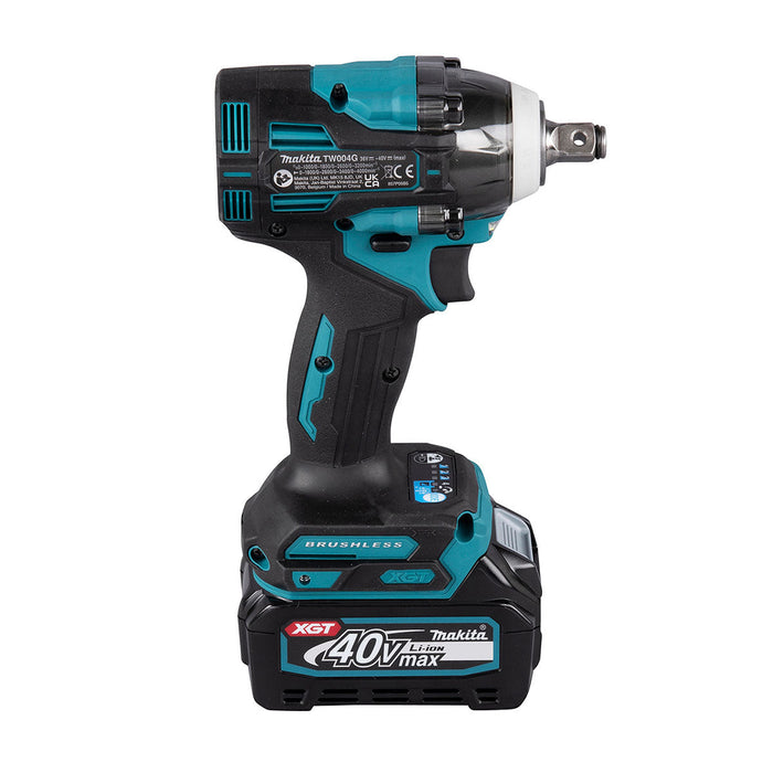 Máy siết bu lông Makita TW004G dùng Pin 40Vmax XGT, cốt 1/2 inch