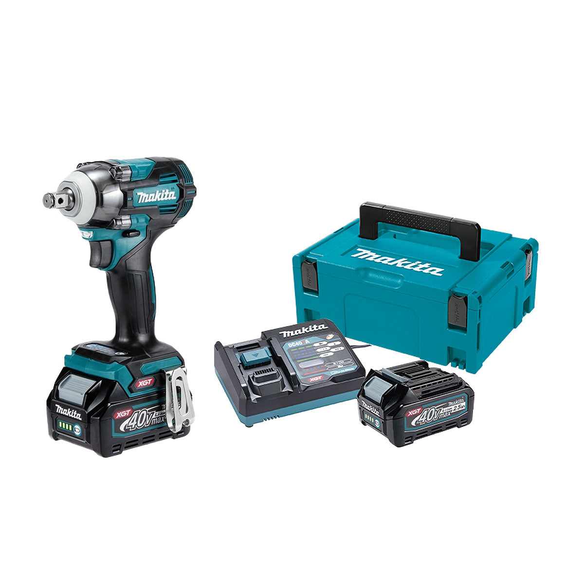 Máy siết bu lông Makita TW004G dùng Pin 40Vmax XGT, cốt 1/2 inch