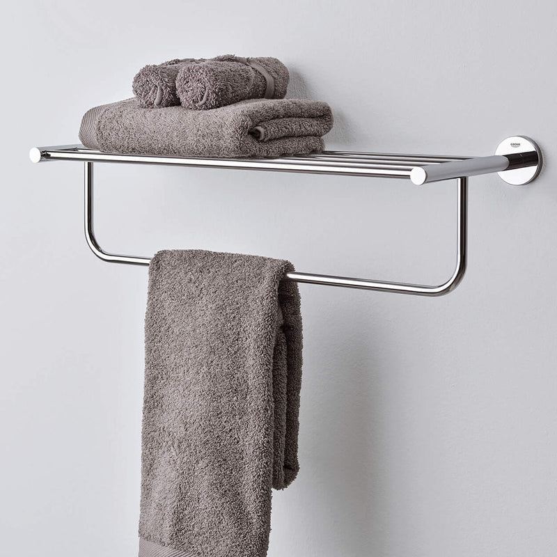 Kệ khăn 2 tầng Naphaco NC6116 chất liệu Inox 304 cao cấp