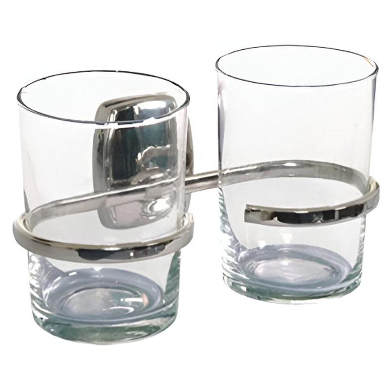 Kệ ly đôi Naphaco NC8105 chất liệu Inox 304 cao cấp