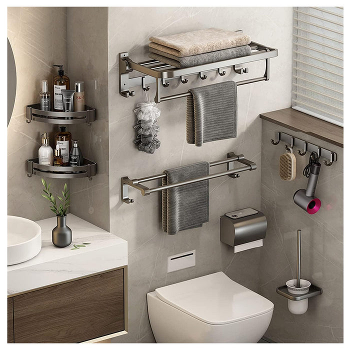 Móc áo 5 chân Naphaco NS1015 chất liệu Inox 304 cao cấp