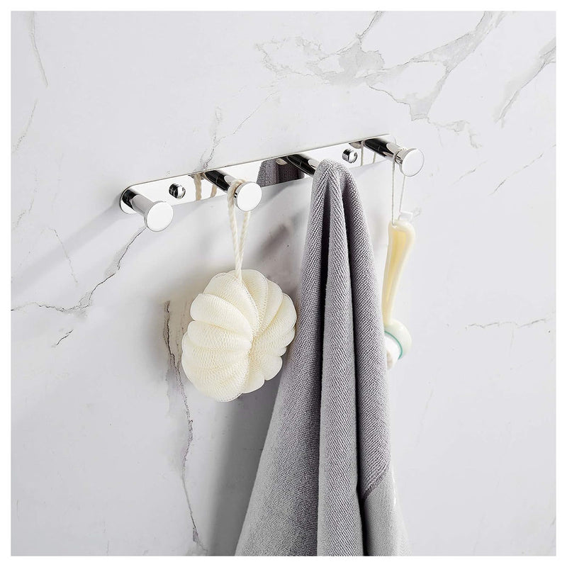 Móc áo 4 chân Naphaco NS6114 chất liệu Inox 304 cao cấp