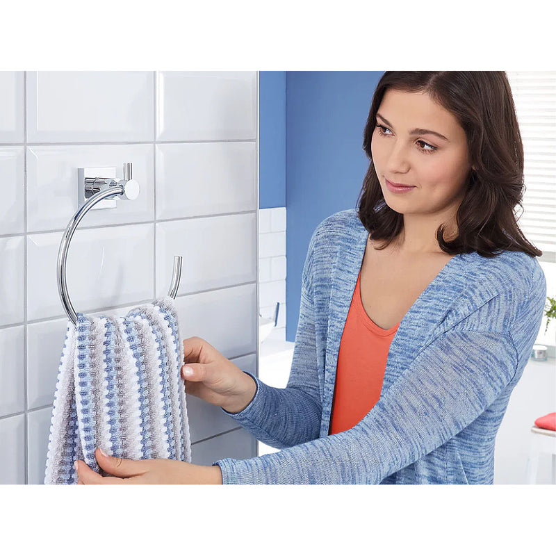 Vòng treo khăn Naphaco NSC006 chất liệu Inox 304 cao cấp