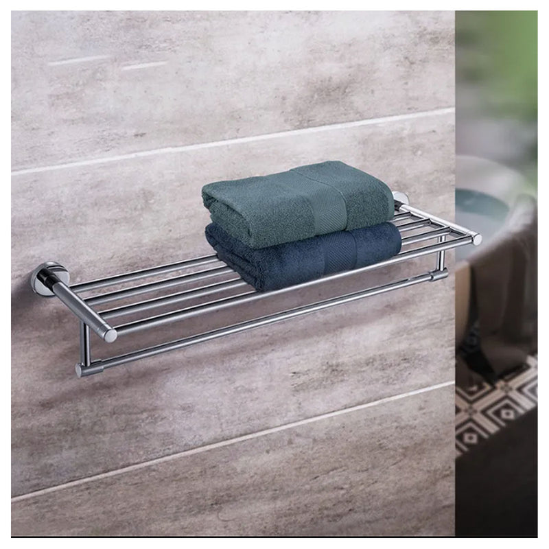 Kệ khăn 2 tầng Naphaco NSE016 chất liệu Inox 304 cao cấp