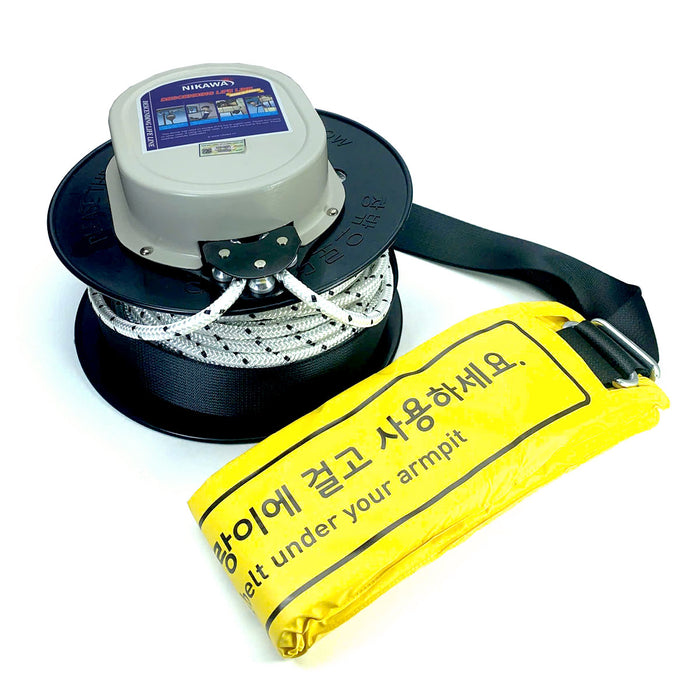 Bộ dây thoát hiểm tự động Nikawa KDD độ dài từ 9m - 100m