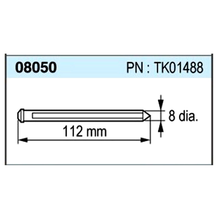Mũi định tâm Nitto Kohki 08050 dùng cho các mũi khoan từ HI-BROACH One-Touch, JETBROACH One-Touch sâu 50mm, mã số TK01488