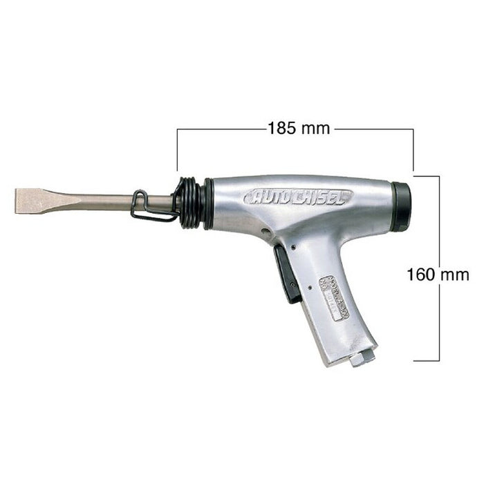 Máy đục xỉ hàn dùng khi nén Nitto Kohki A-300 đuôi gài tròn 10mm