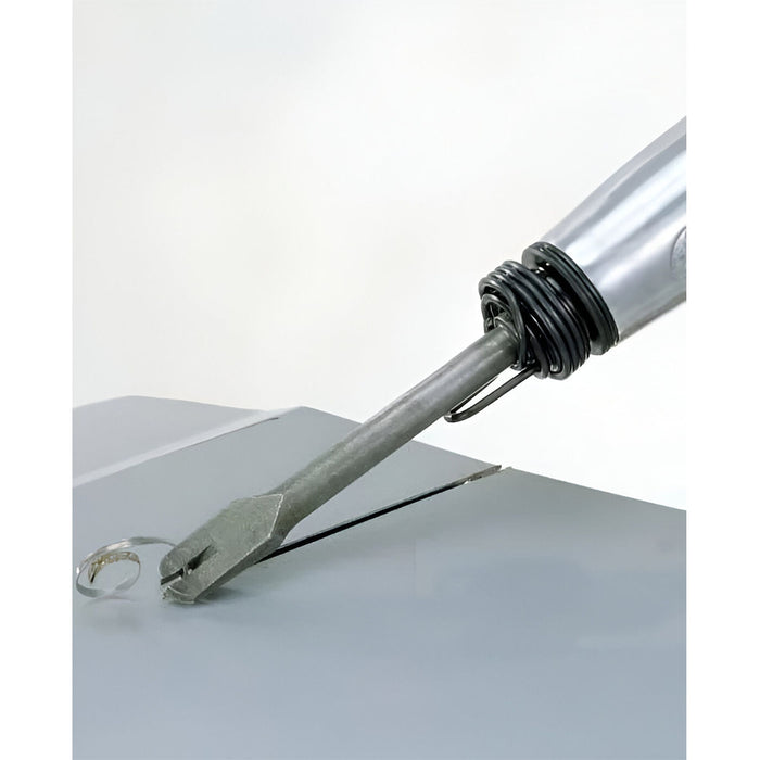 Máy đục xỉ hàn dùng khi nén Nitto Kohki A-300 đuôi gài tròn 10mm