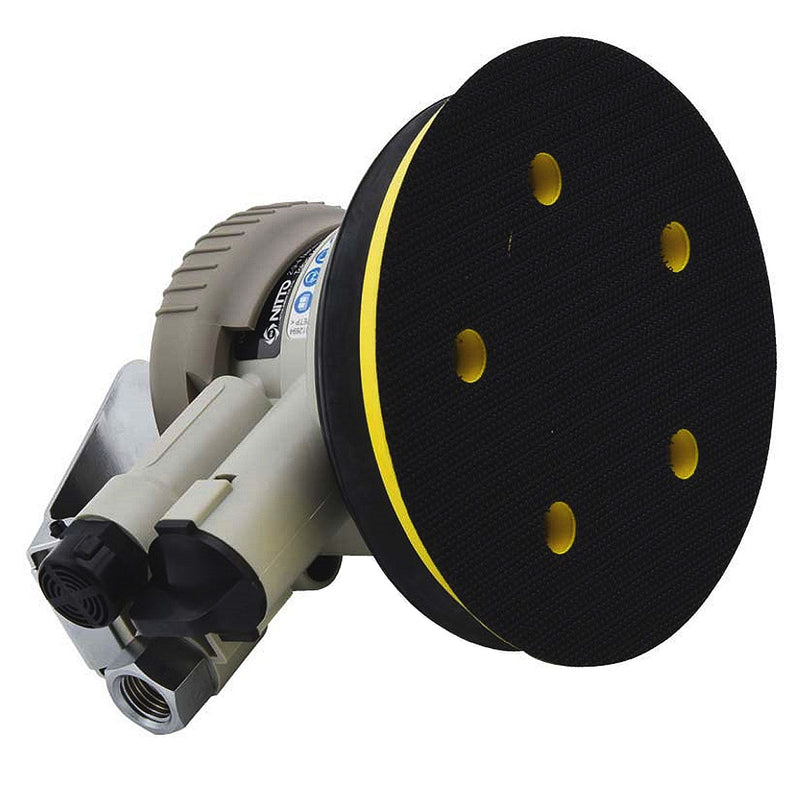 Đế chà nhám Nitto Kohki V-5H TB03669 đường kính 125mm ( 5 inch ) loại Velcro ( gai & xù )