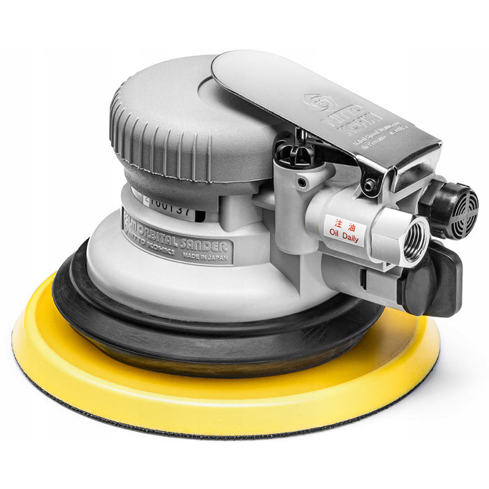 Máy chà nhám quỹ đạo tròn, dùng khí nén Nitto Kohki APS-150 đường kính đế nhám 150mm ( 6 inch )