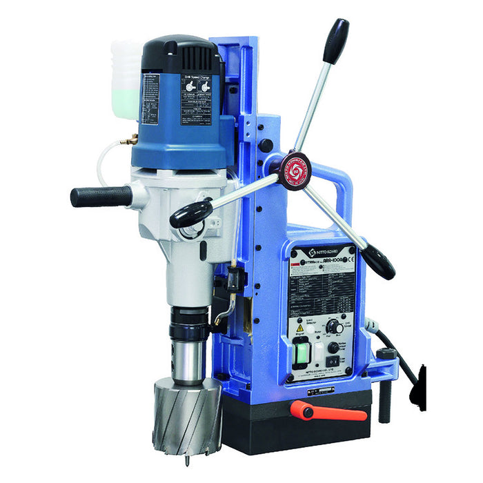 Máy khoan từ Nitto Kohki ATRA ACE ARA-100A công suất 1800W, đường kính lỗ khoan tối đa 100mm, thép tấm dày 75mm