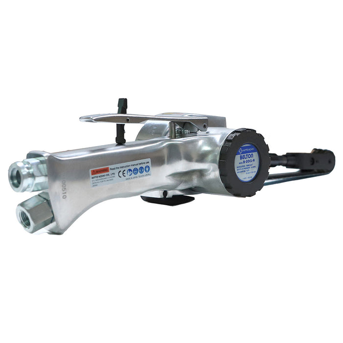 Máy chà nhám băng dùng khí nén Nitto Kohki B-20CL-A chiều dài dây băng 520mm x 20mm