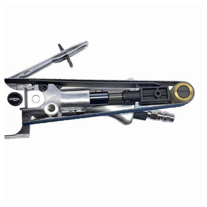 Máy chà nhám băng dùng khí nén Nitto Kohki B-20CL chiều dài dây băng 520mm x 20mm