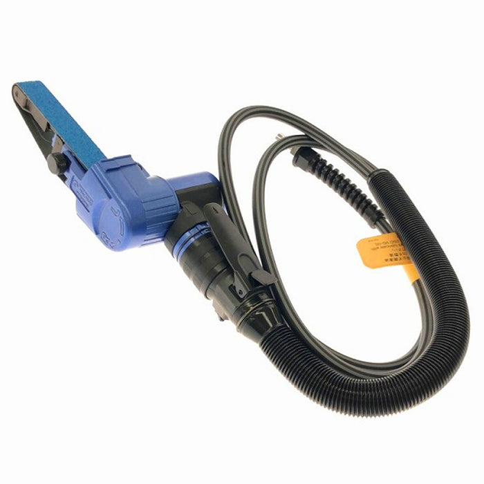 Máy chà nhám băng mini dùng khí nén Nitto Kohki BB-20 chiều dài dây băng 330mm x 20mm