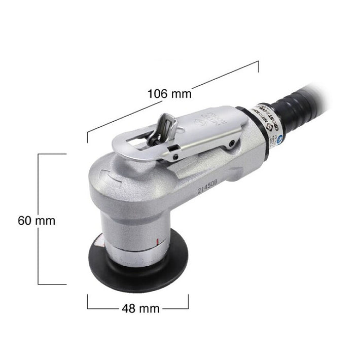 Máy vát mép kim loại và Inox mini, dùng khí nén Nitto Kohki CB-01 vát mép tối đa 1mm, góc vát 45°