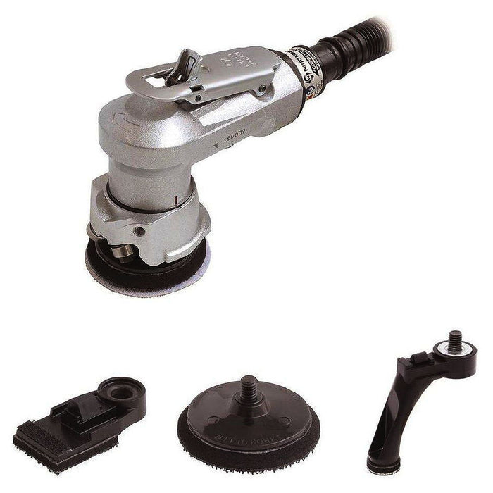 Máy chà nhám rung đa năng, dùng khí nén Nitto Kohki CMX-20 dùng được với nhiều đế nhám