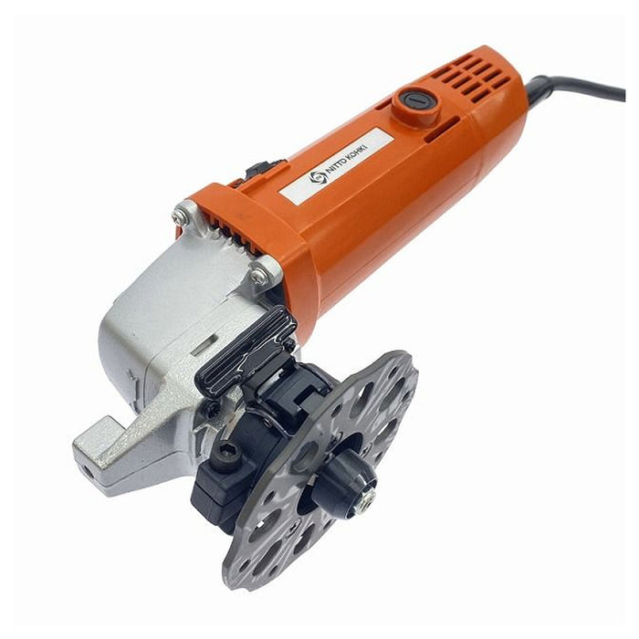 Máy vát mép kim loại và Inox Nitto Kohki ECB-0203 công suất 450W, vát mép tối đa 3mm, góc vát 45°