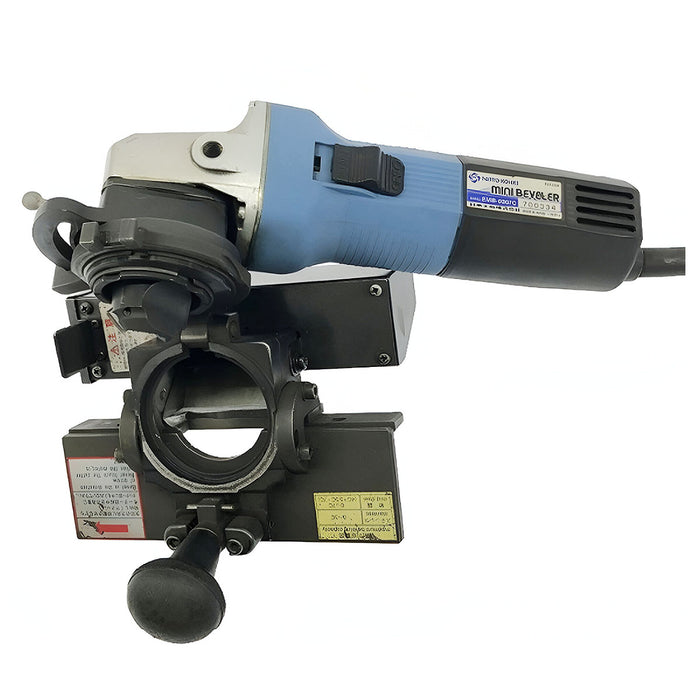 Máy vát mép kim loại và Inox Nitto Kohki EMB-0307C công suất 900W, vát mép tối đa 7mm, góc vát 15° - 45°