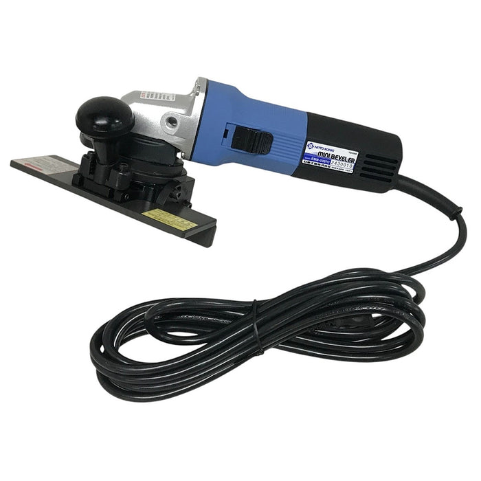 Máy vát mép kim loại và Inox Nitto Kohki EMB-0307C công suất 900W, vát mép tối đa 7mm, góc vát 15° - 45°