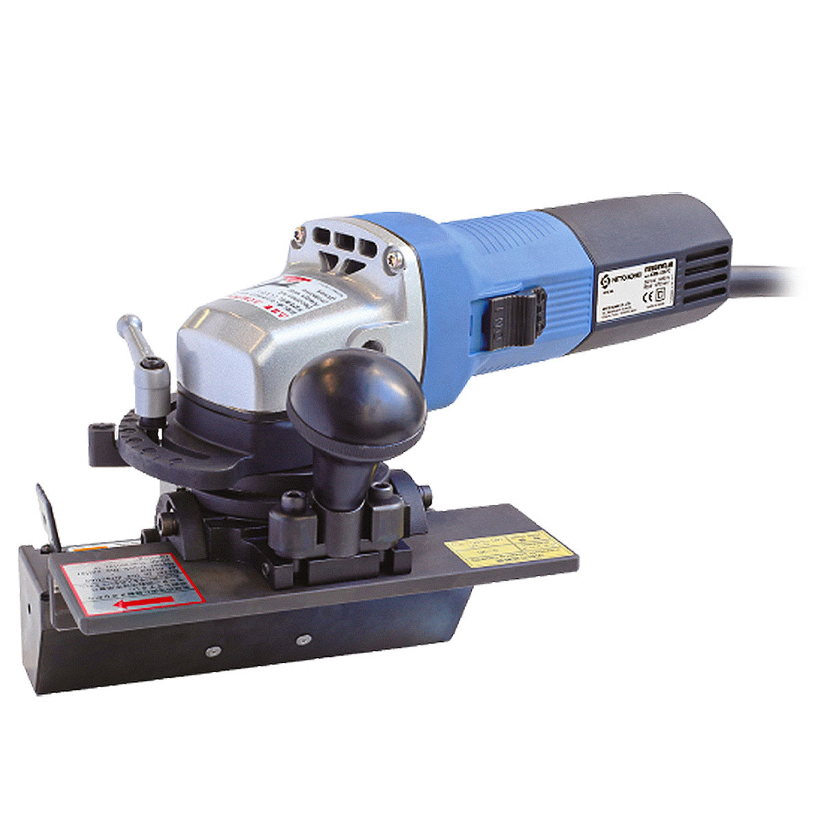 Máy vát mép kim loại và Inox Nitto Kohki EMB-0307C công suất 900W, vát mép tối đa 7mm, góc vát 15° - 45°